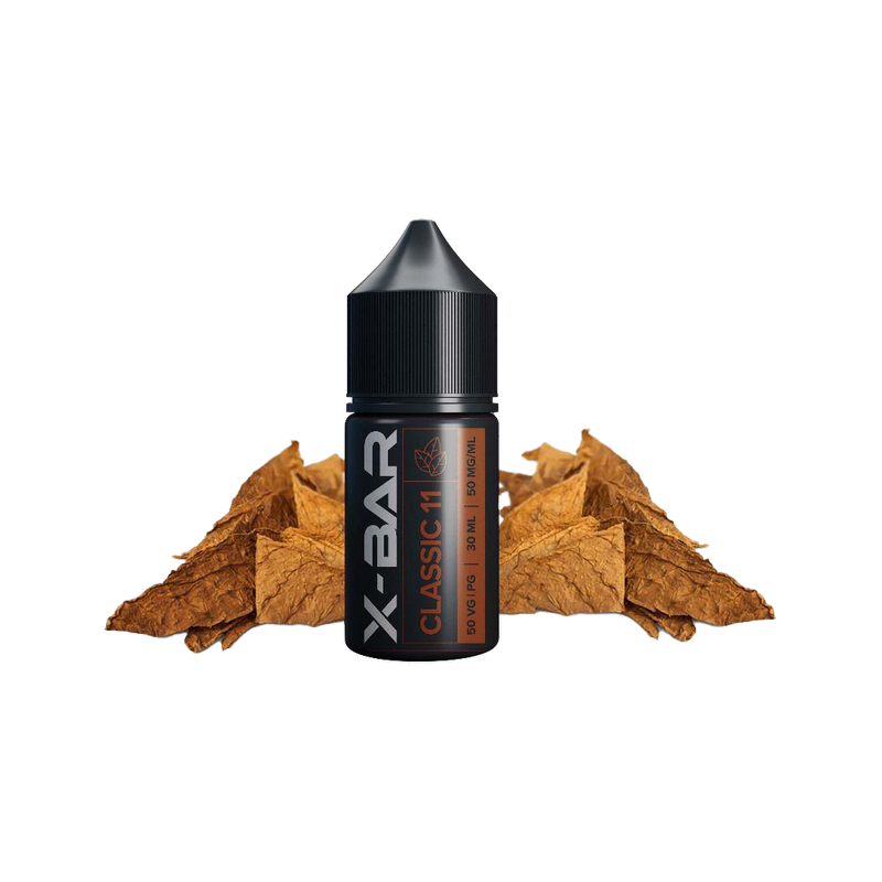 X-BAR LIQUIDE 30ML CLASSIC TABAC 50MG