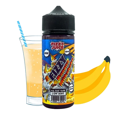Fizzy Juice Banana Milkshake - 120ml