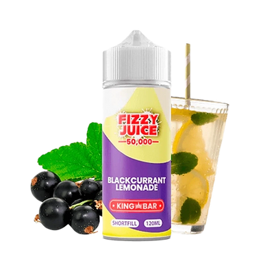 Fizzy Juice King Bar - Blackcurrant Lemonade - 120ml