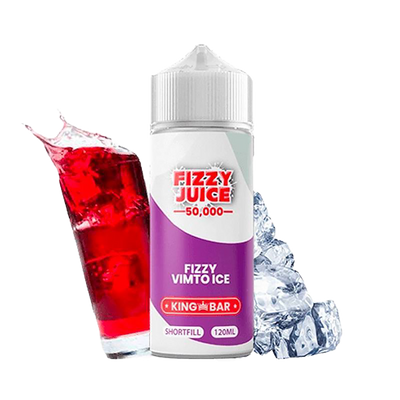 Fizzy Juice King Bar - Fizzy Vimto Ice - 120ml