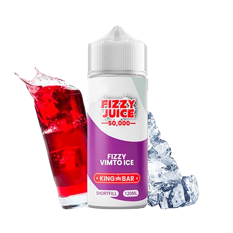 Fizzy Juice King Bar - Fizzy Vimto Ice - 120ml