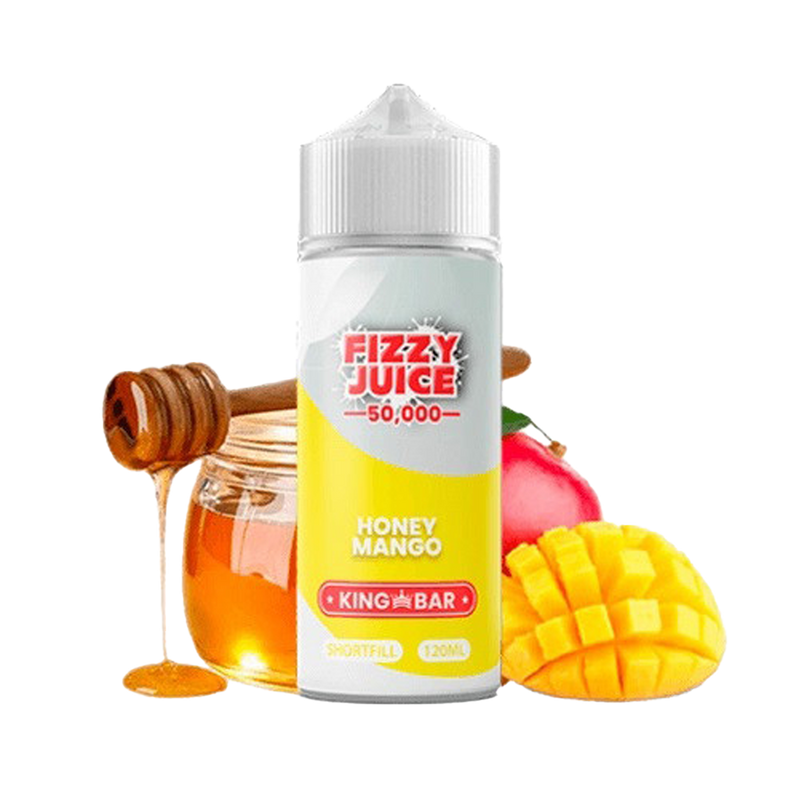 Fizzy Juice King Bar - Honey Mango - 120ml