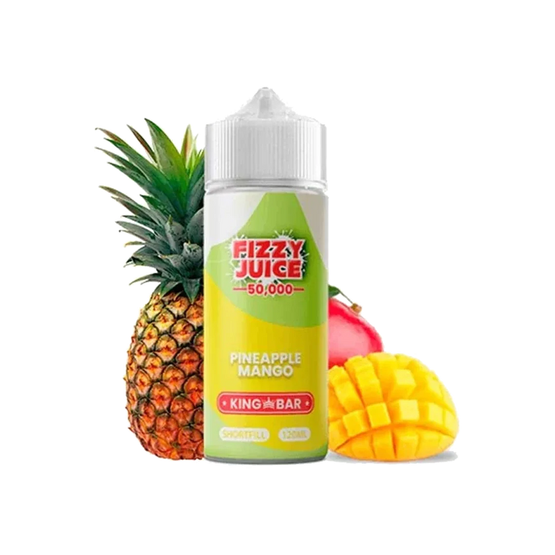 Fizzy Juice King Bar - Pineapple Mango - 120ml