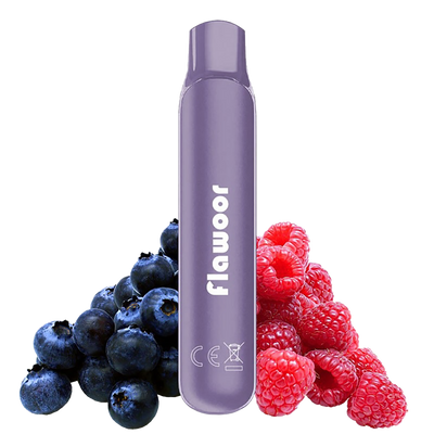 Flawoor 600puffs Myrtilles framboise