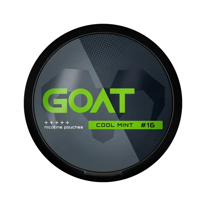 GOAT - Nicotine pouche - Cool Mint - 16,4mg/g