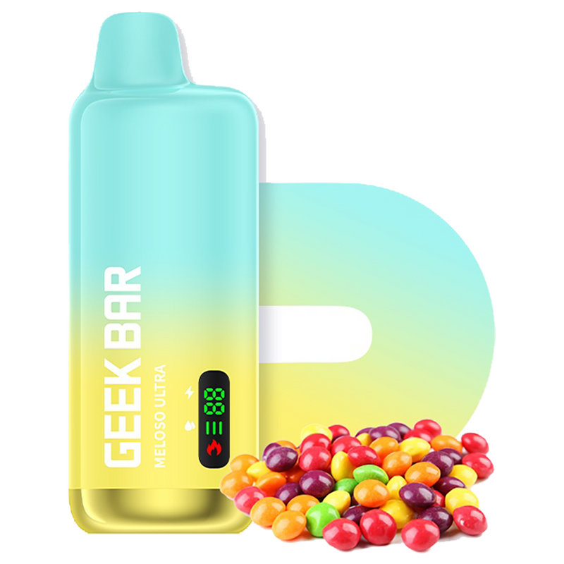 Geek Bar Meloso Ultra 10k puffs - Tropical Rainbow Blast - 5%
