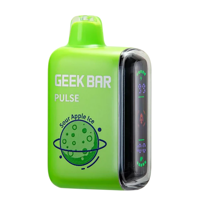 Geek Bar Pulse 15K Puff - Sour Apple Ice - 5%