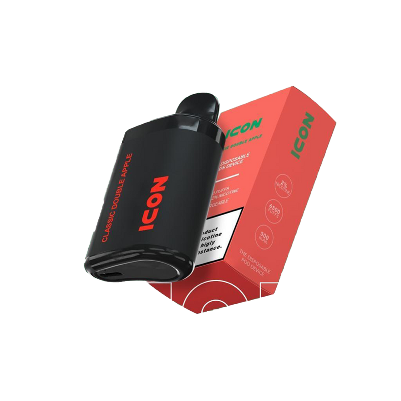 ICON - CLASSIC DOUBLE APPLE 2% - 6500 PUFFS