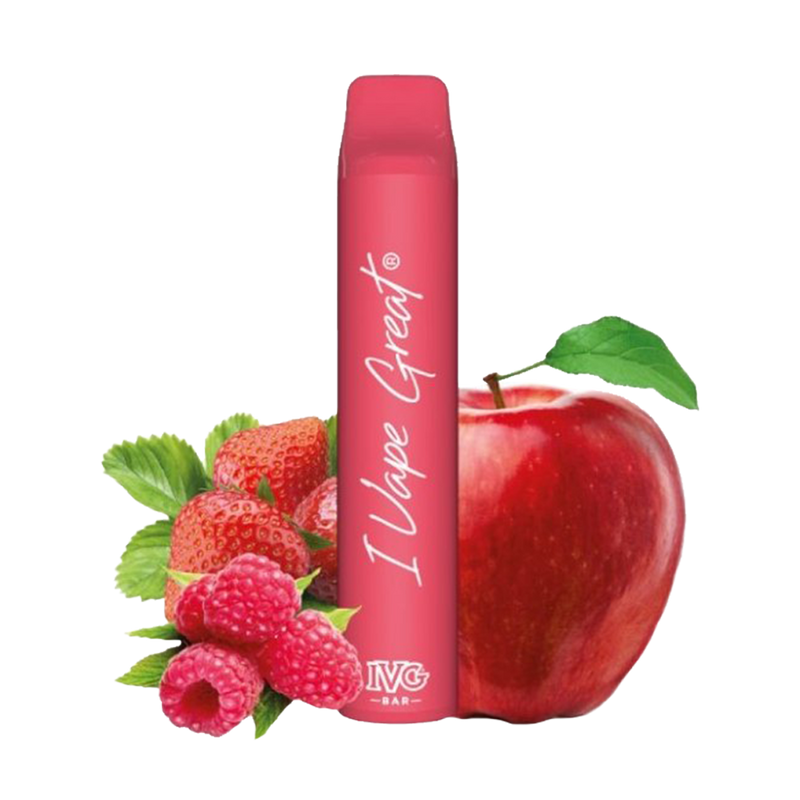 IVG Bar 600 Taffs - Strawberry Raspberry Pink Apple (2%)