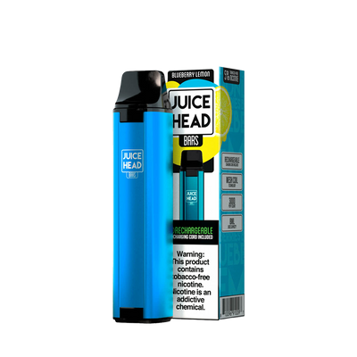 JUICE HEAD BARS 3000 Taffs Blueberry Lemon Freeze E-Cigarette Jetable