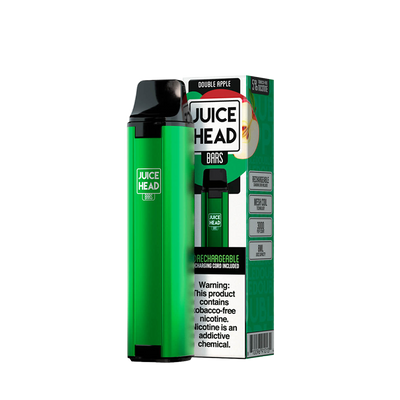 JUICE HEAD BARS 3000 Taffs Double Apple Freeze E-Cigarette Jetable