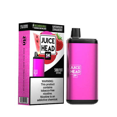 JUICE HEAD BARS FREEZE 5000 Taffs Watermelon Strawberry E-Cigarette Jetable