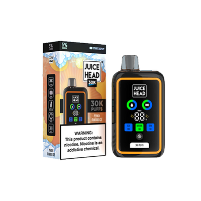 JUICE HEAD 30K Puffs - Peach Mango Ice - 5%