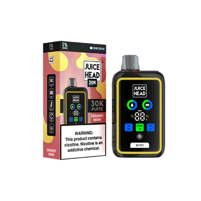 JUICE HEAD 30K Puffs - Strawberry Banana - 5%