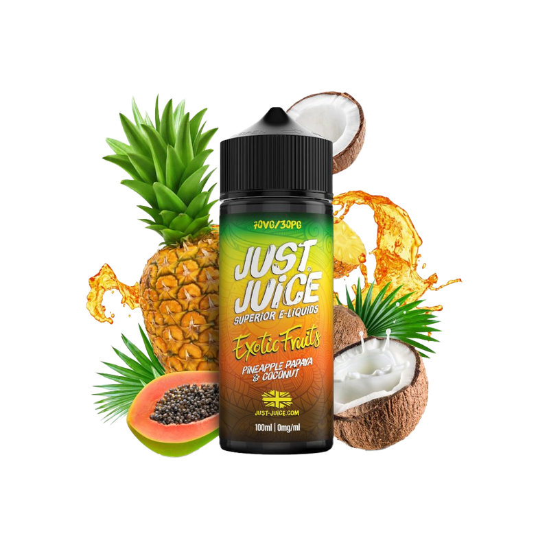 Just Juice - Exotic Fruits Pineapple, Papaya & Coconut - 120ml