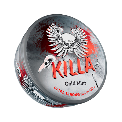 Killa Snus - Cold Mint 12,8mg/pouch