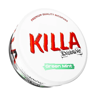 Killa Snus Exclusive - Green Mint - 13.2 mg/pouch