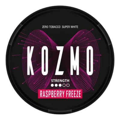 Kozmo Nicotine Pouches - Raspberry Freeze - 24mg