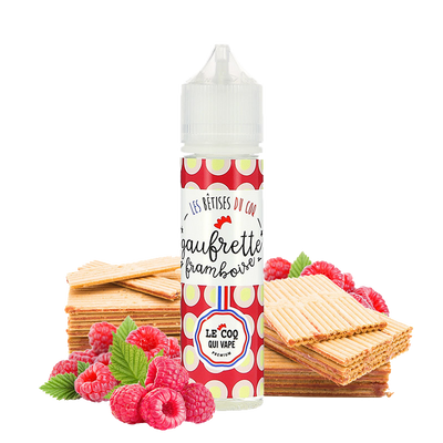 Le Coq Qui Vape - Gaufrette Framboise 60ml