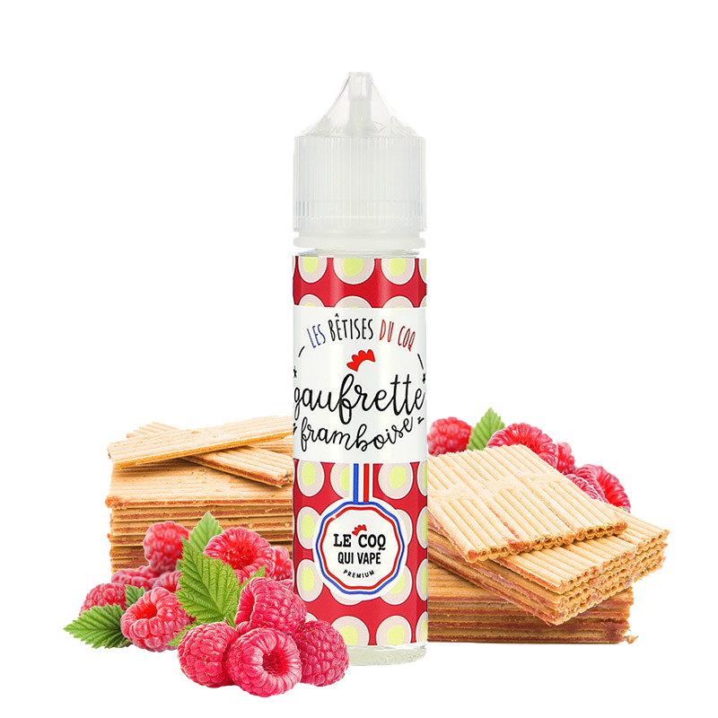 Le Coq Qui Vape - Gaufrette Framboise 60ml