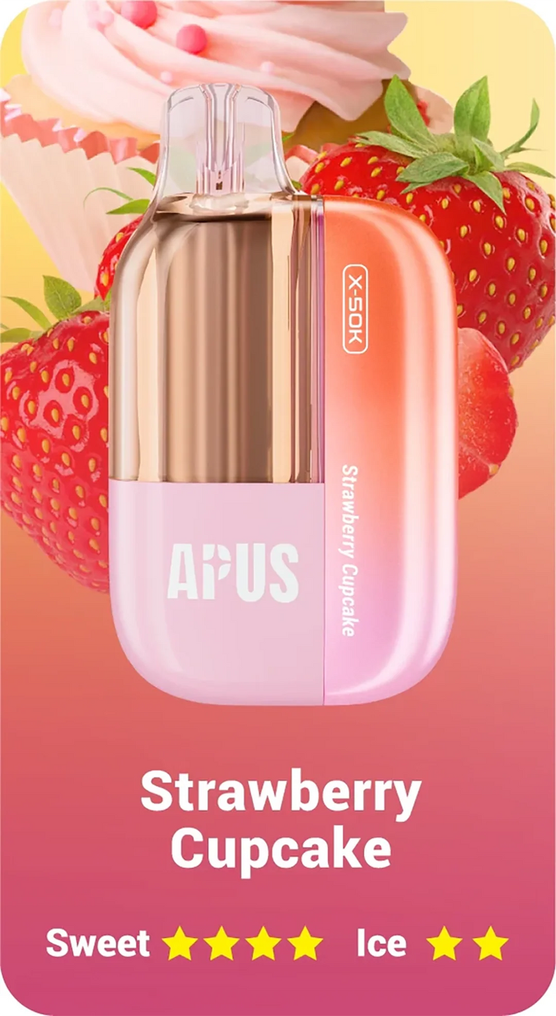 Lost Vape Apus 30k - Strawberry Cupcacke - 5%