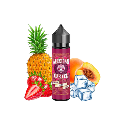 Mexican Cartel Ananas Fraise Pêche 60ml
