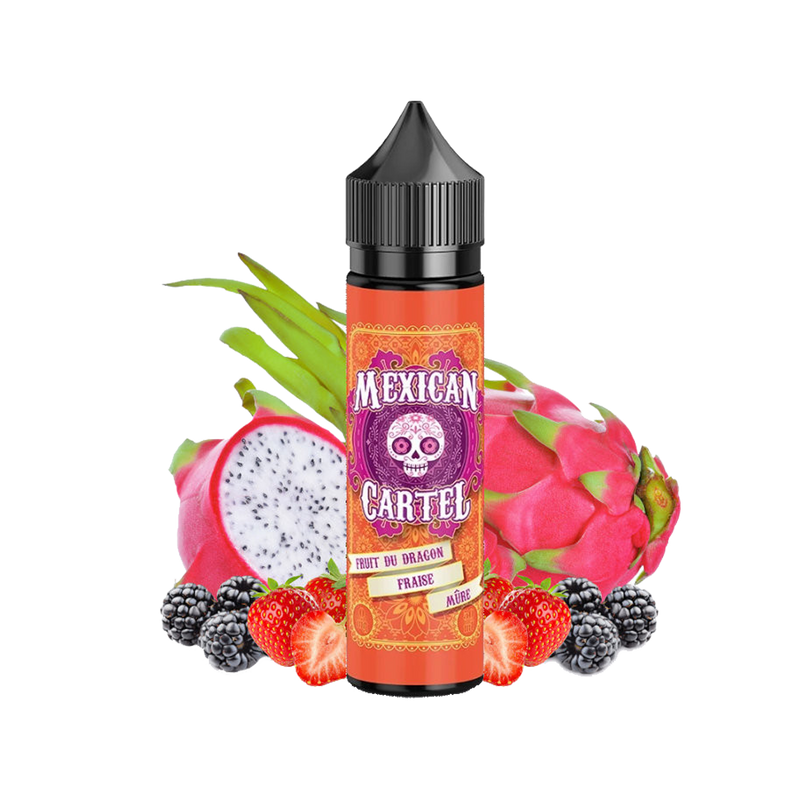 Mexican Cartel Fruit du Dragon Fraise Mûre  60 ml