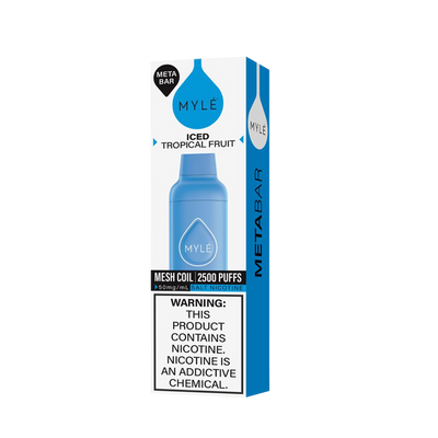 Myle Meta Bar - Iced Tropical Fruit - 2500 Taffs 5%