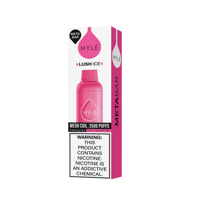 Myle Meta Bar - Lush Ice - 2500 Taffs 5%