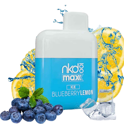 NKD 100 Max 4500 Tafs - BLUEBERRY LEMON (ice)- E-cigarette Jettable 5%