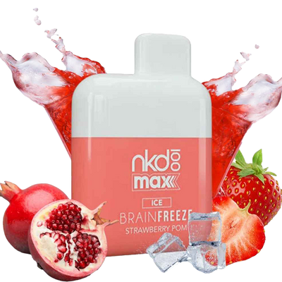 NKD 100 Max 4500 Tafs - BRAIN FREEZE (ice)- E-cigarette Jettable 5%