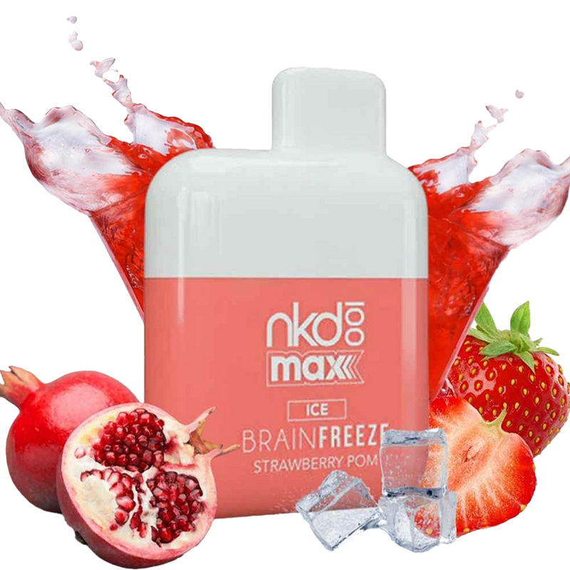 NKD 100 Max 4500 Tafs - BRAIN FREEZE (ice)- E-cigarette Jettable 5%