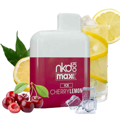 NKD 100 Max 4500 Tafs - CHERRY LEMON (ice)- E-cigarette Jetable 5%