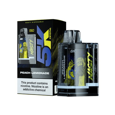 Nasty 5K Crystal - PEACH LEMONADE 5000 puffs 5%