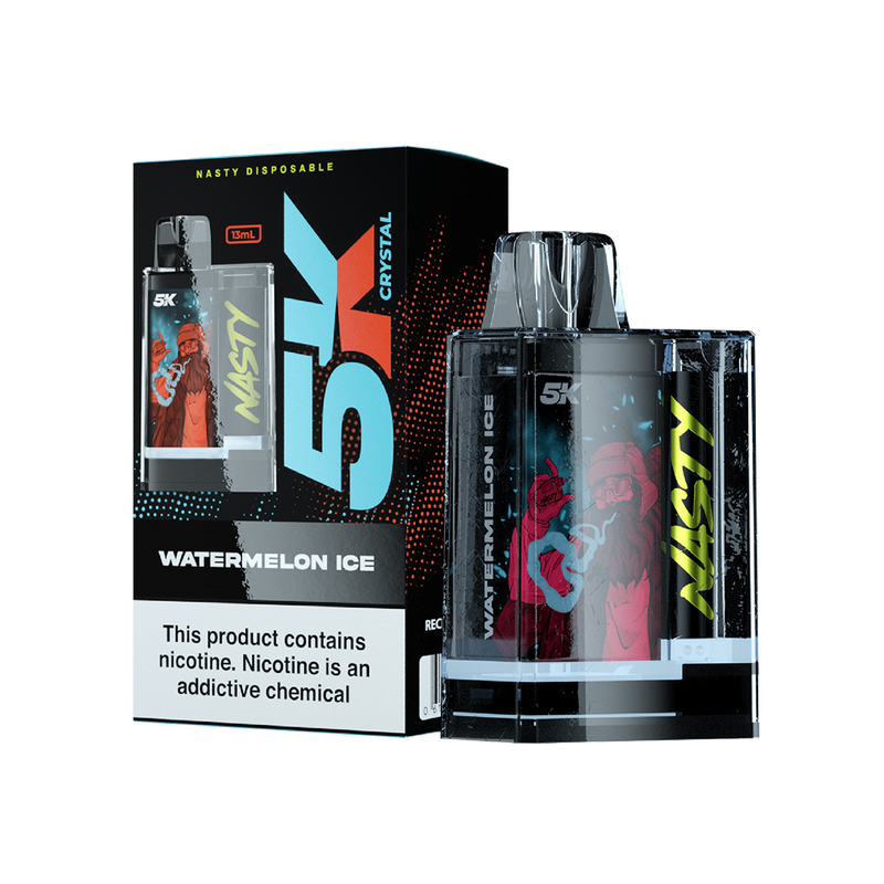 Nasty 5k Crystal - WATERMELON ICE 5000 puffs 5%