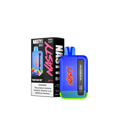 Nasty 8.5K - BLUE RAZZ ICE 8500 puffs 2% / 5%