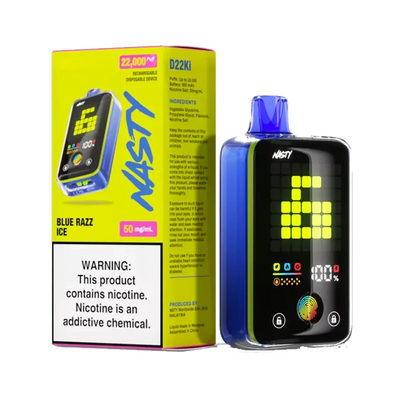 Nasty D22Ki – Blue Razz Ice 50 mg