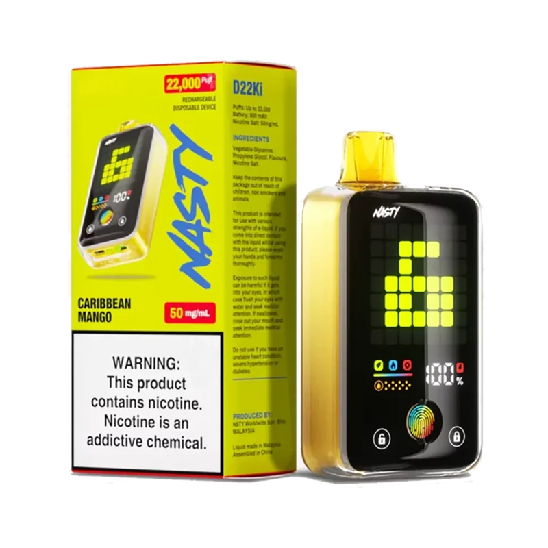 Nasty D22Ki – Caribbean Mango 50 mg