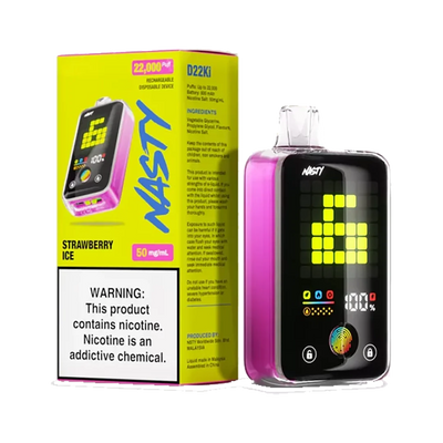 Nasty D22Ki – Strawberry Ice 50 mg