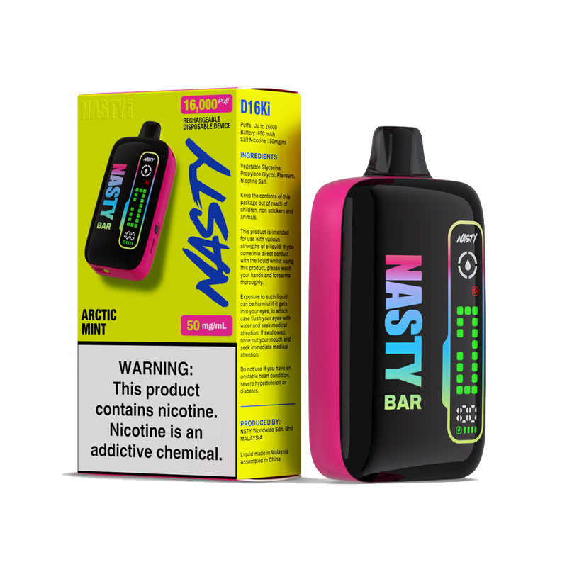 Nasty D16ki - Arctic Mint - 16K Taffs 5%