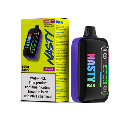 Nasty D16ki - Berry Grape - 16K Taffs 5%