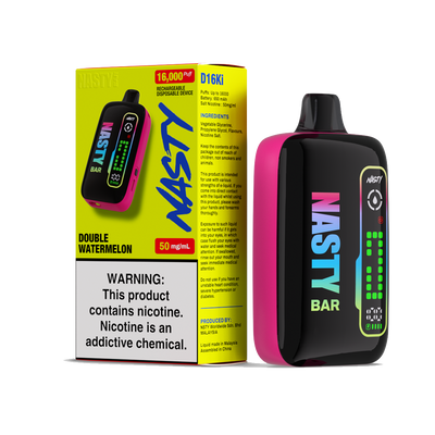 Nasty D16ki - Double Watermelon - 16K Taffs 5%