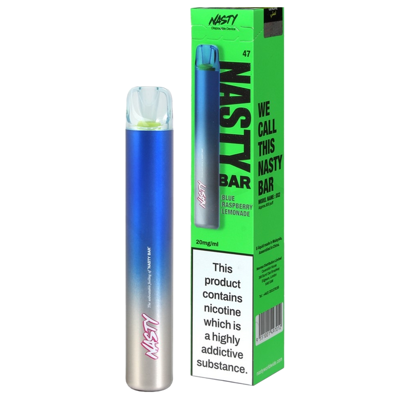 Nasty DX2 - Bluberry Raspberry Lemonade 600 Taffs  - 20mg