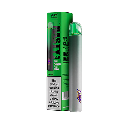 Nasty DX2 - Kiwi Passion Fruit Guava 600 Taffs  - 20mg