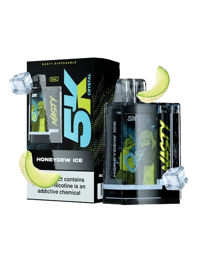 Nasty 5K Crystal - HONEYDEW ICE 5000 puffs 5%