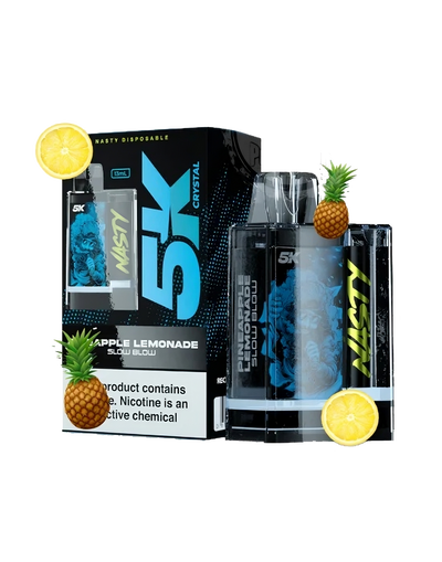 Nasty 5k Crystal - PINEAPPLE LEMONADE 5000 puffs 5%