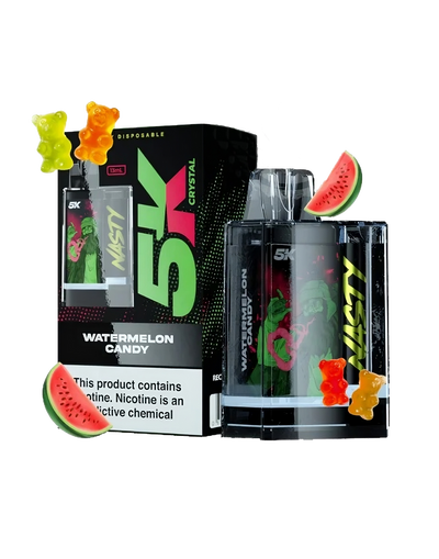 Nasty 5k Crystal - WATERMELON CANDY 5000 puffs 5%