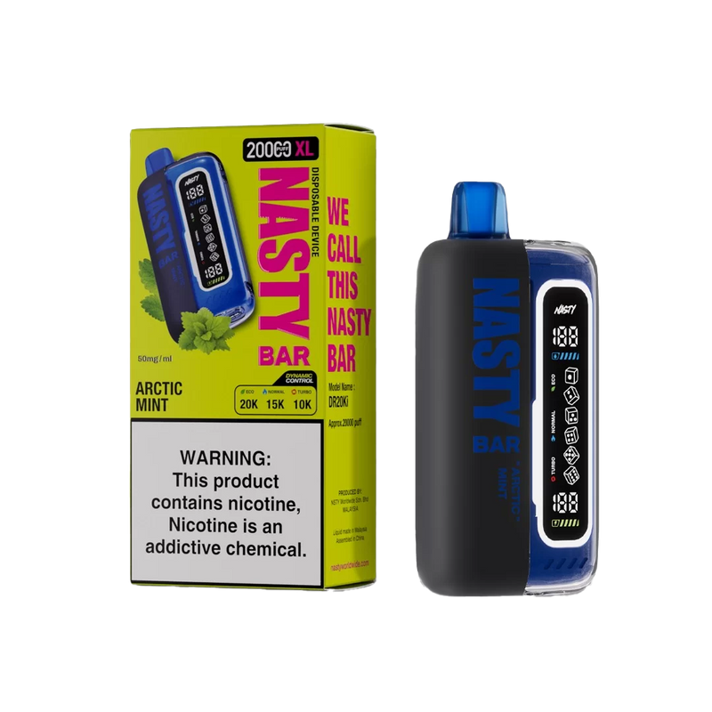 Nasty XL Turbo 20K - Arctic Mint - 5%