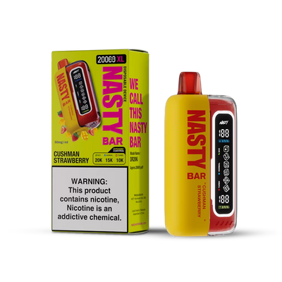 Nasty XL Turbo 20K - Cushman Strawberry - 5%
