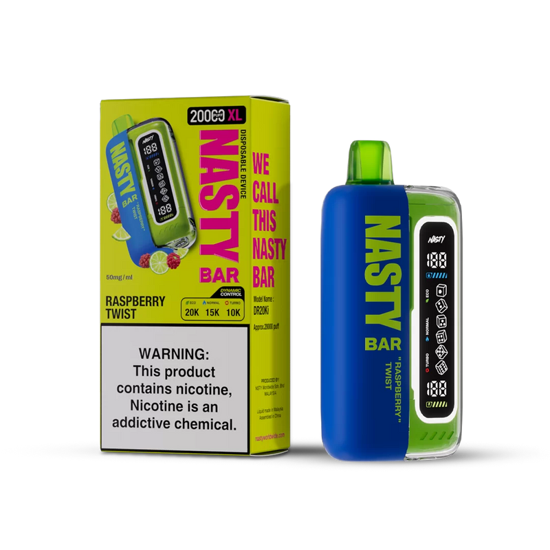 Nasty XL Turbo 20K - Raspberry Twist - 5%
